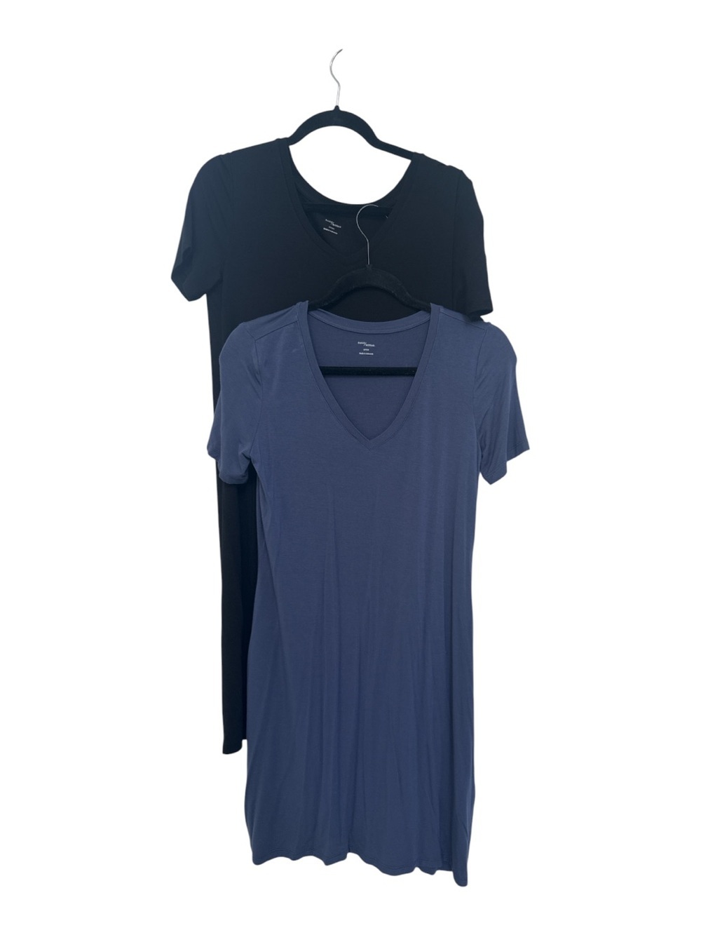 Daily Ritual Bundle Two Dresses Jersey Short-Sleeve V-Neck T-Shirt Dresses